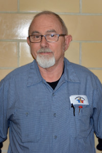 Head custodian Mike Endicott 