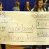 Student Council presents the check for Yuda Bands