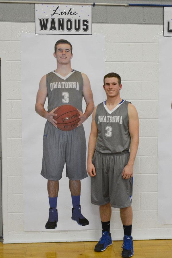 Boys basketball senior night