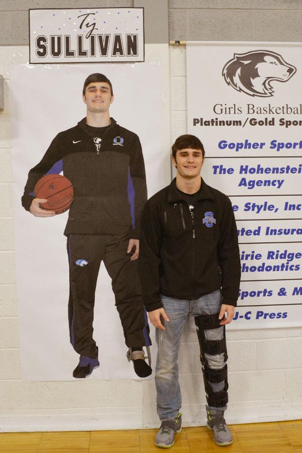 Boys basketball senior night