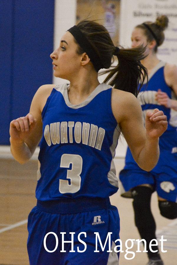 Girls basketball game Feb. 19