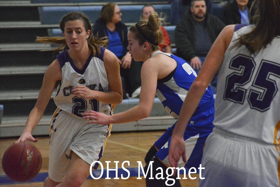 Girls basketball game Feb. 19