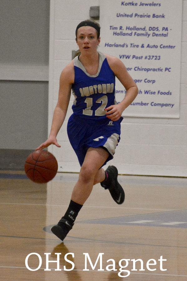 Girls basketball game Feb. 19