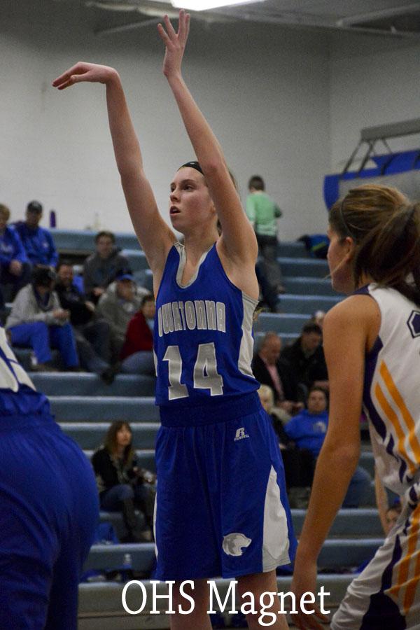 Girls basketball game Feb. 19