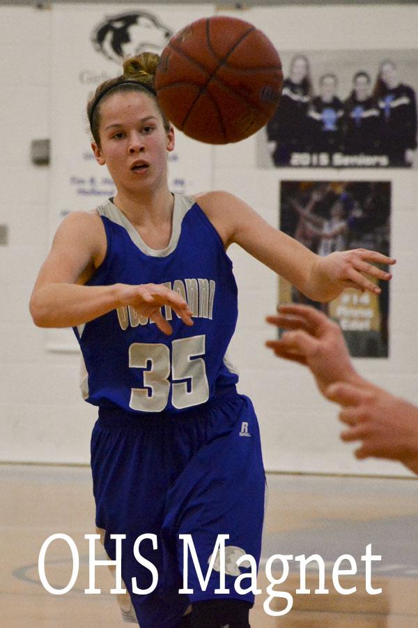 Girls basketball game Feb. 19