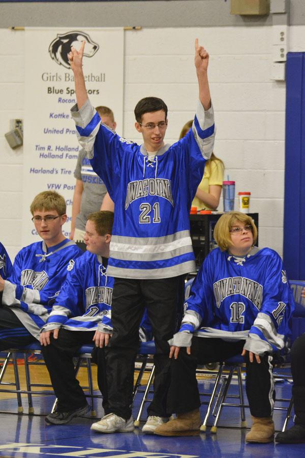 Pep Fest-Adapted Floor Hockey Send Off