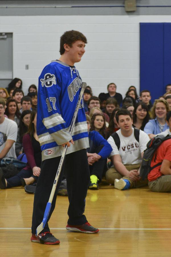 Pep Fest-Adapted Floor Hockey Send Off