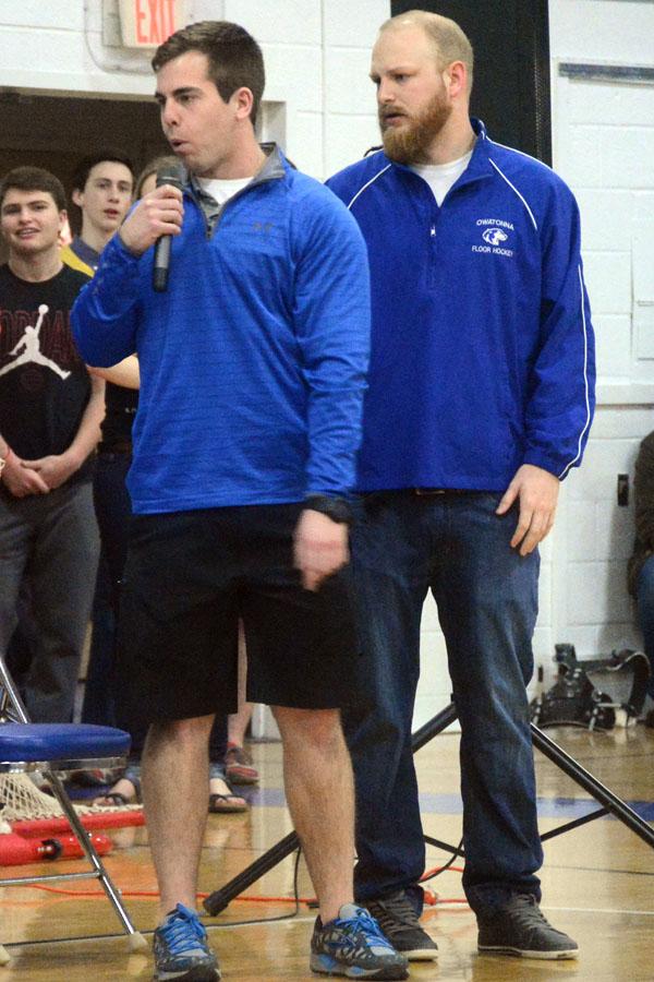 Pep Fest-Adapted Floor Hockey Send Off