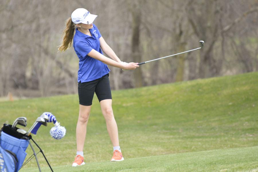 First home meet for the OHS girls golf