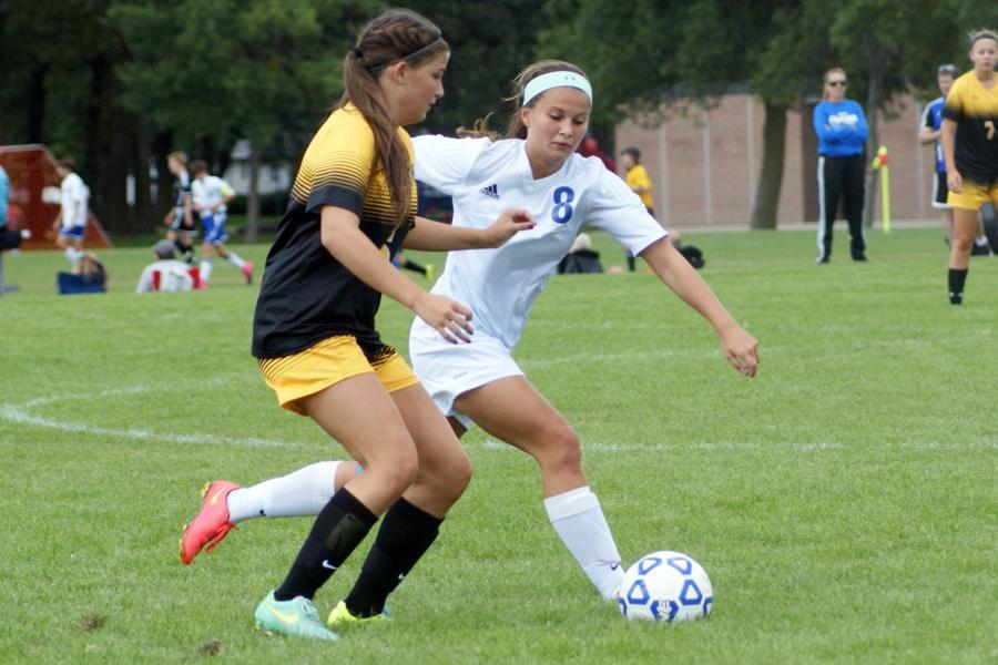 Girls Soccer hot Big 9 start