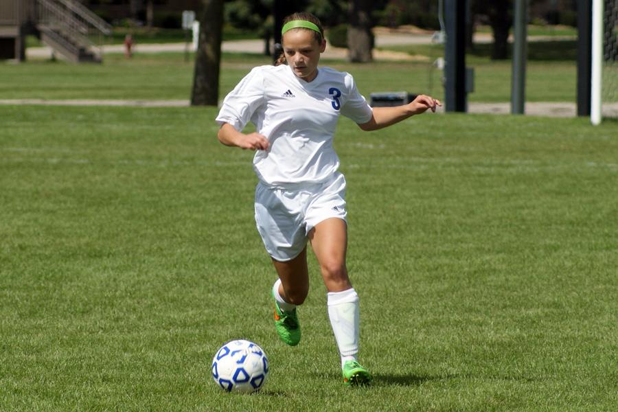 Girls Soccer hot Big 9 start