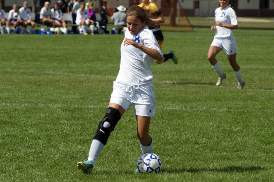 Girls Soccer hot Big 9 start