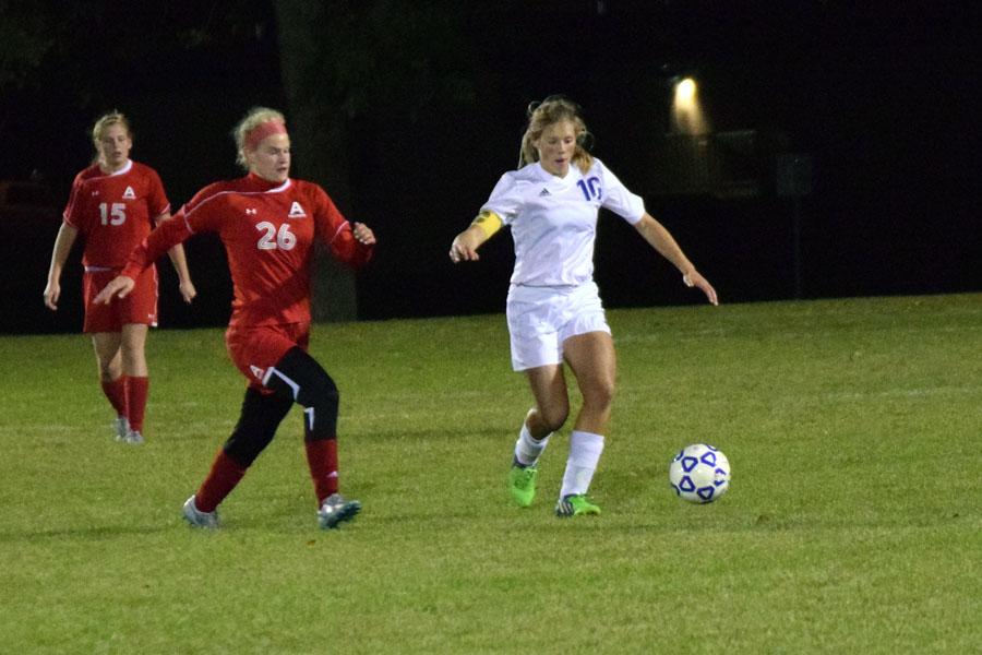 Girls soccer kickin' their way to sections