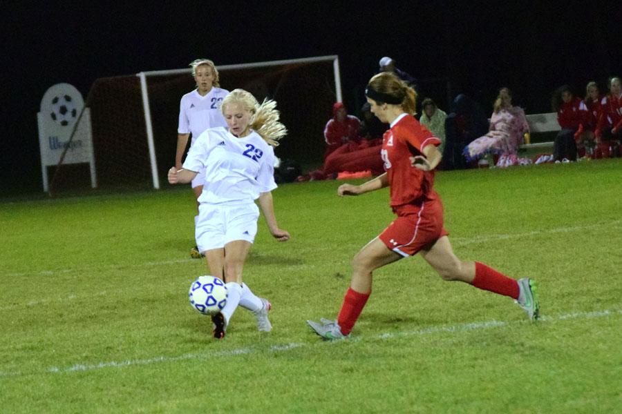 Girls soccer kickin' their way to sections