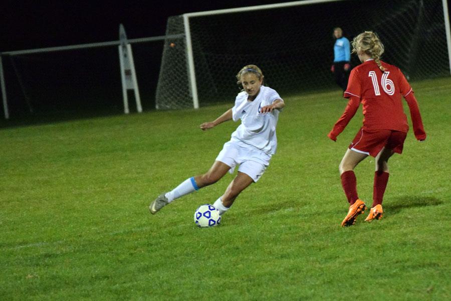 Girls soccer kickin' their way to sections