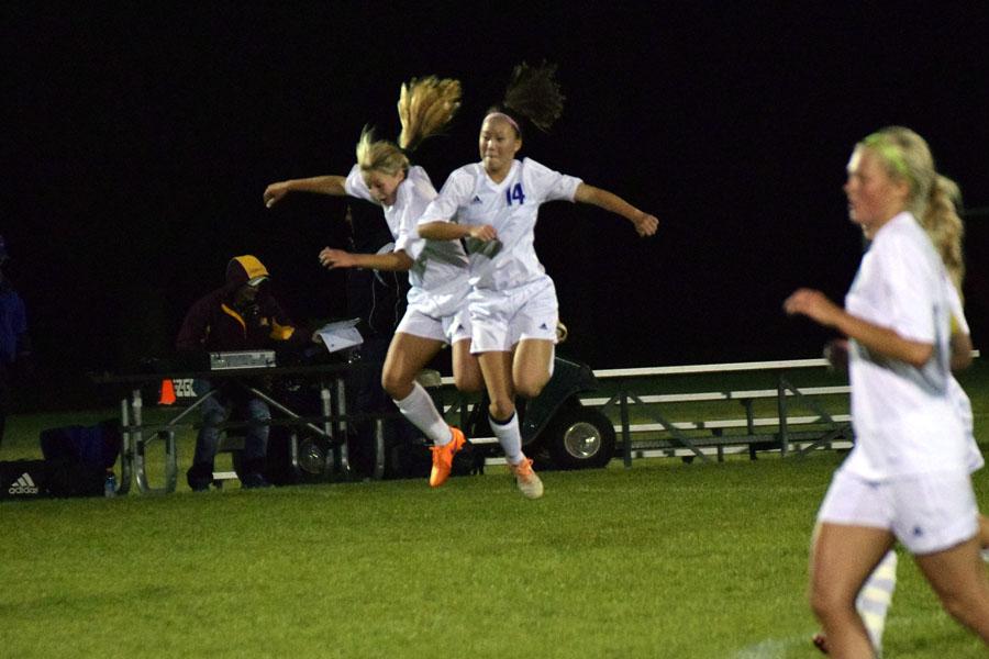 Girls soccer kickin' their way to sections