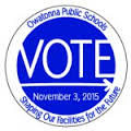 Official logo from Owatonna Public Schools for the vote on Nov. 3