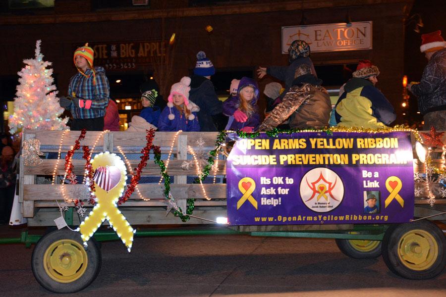 2015 Lighting of the lights Holiday Parade