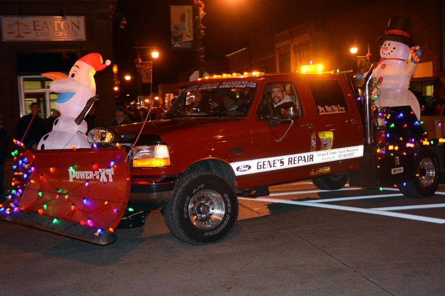 2015 Lighting of the lights Holiday Parade