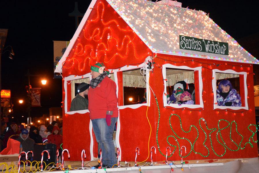 2015 Lighting of the lights Holiday Parade