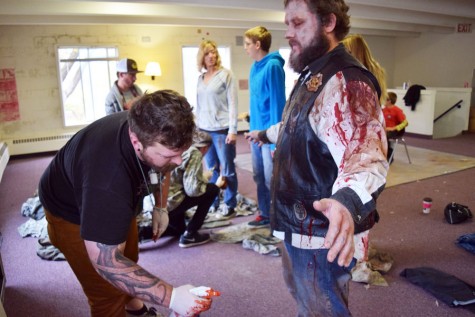 Zombie movie in Owatonna