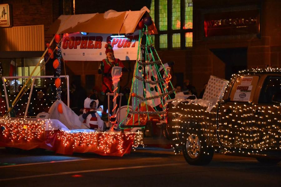 The parade starts at 6 p.m.  and heads down main street and continues around Central Park
