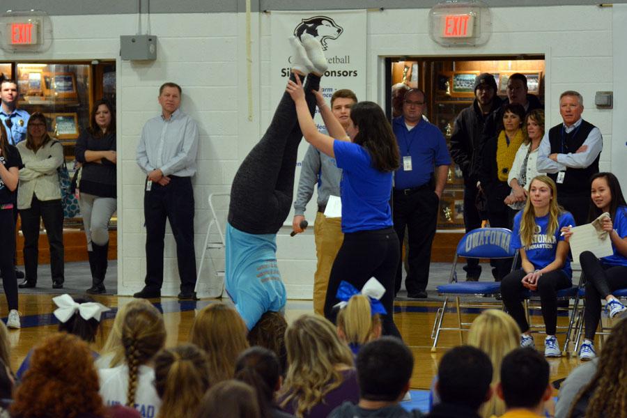 Gymnastics State Pepfest