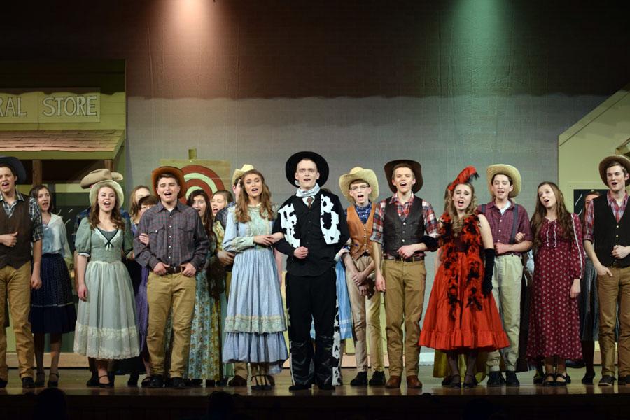 The "Curtains" open on the OHS musical