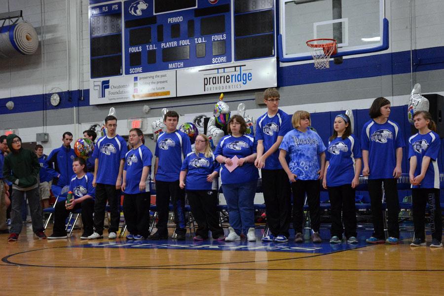 Adaptive Floor Hockey Pepfest