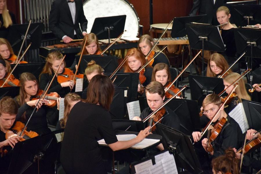 Owatonna High School Symphony Orchestra performing on March 21st
