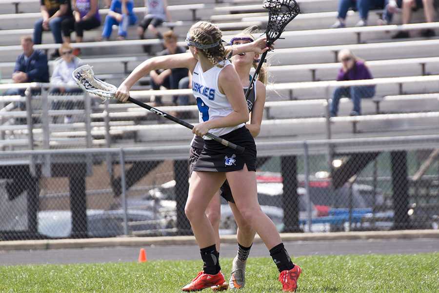 Girls lacrosse focusing on the Big 9 title