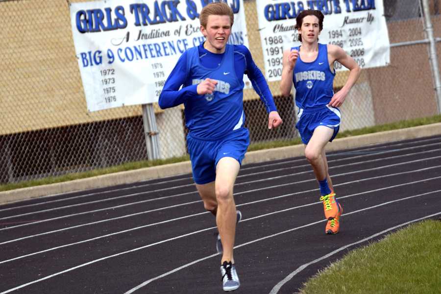 Husky boys track and field continue their home dominance