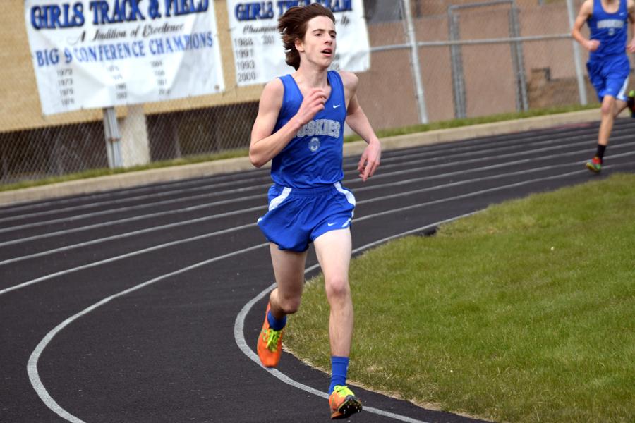 Husky boys track and field continue their home dominance