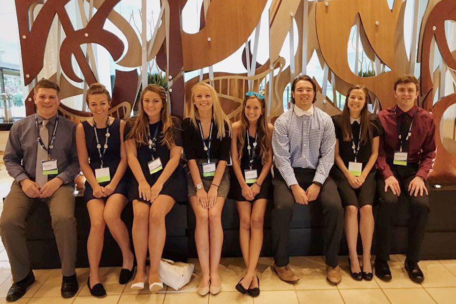 Eight OHS students attended the DECA International Career Development Conference