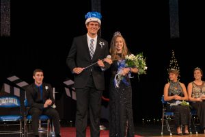 2016 OHS Homecoming King Ethan DeKam and Queen Katie Belina