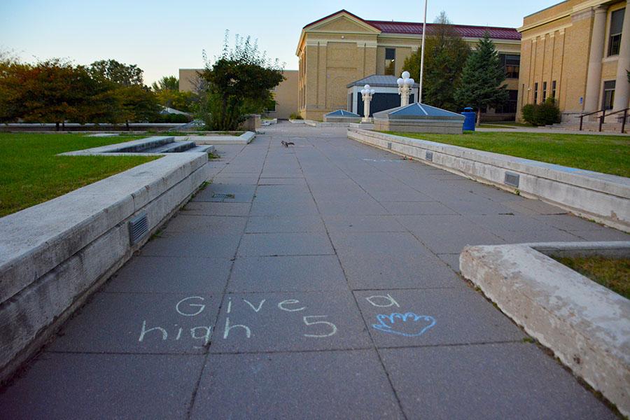 Bringing kindness one chalk at a time