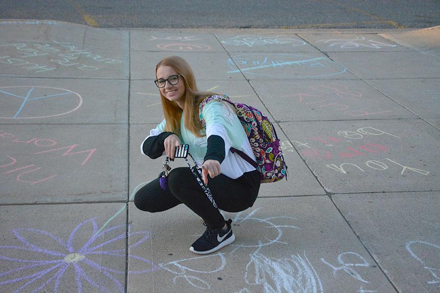 Bringing kindness one chalk at a time