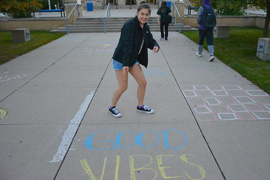 Bringing kindness one chalk at a time