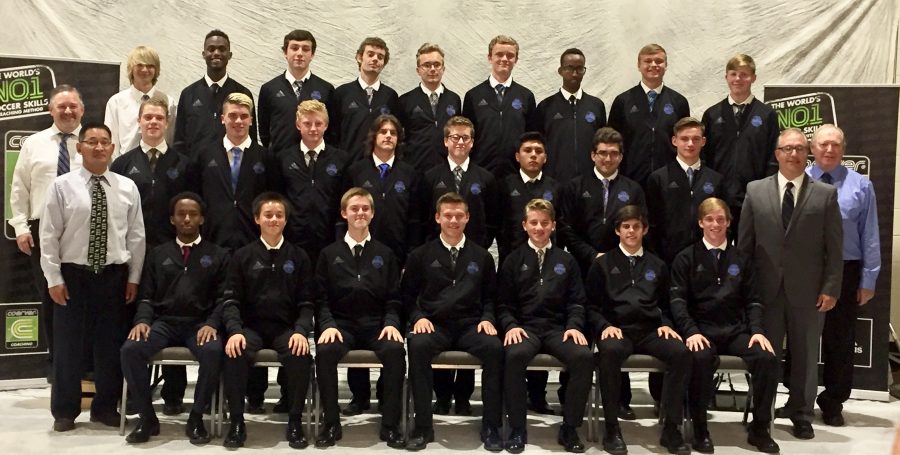 2016 OHS Boys Soccer State Participants at the State Banquet.