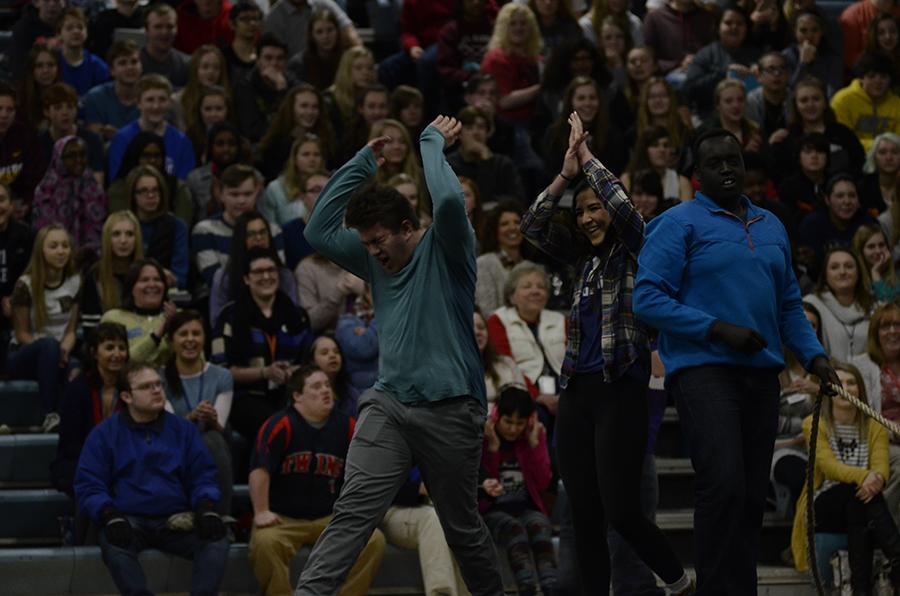 Snow Week coronation pep fest