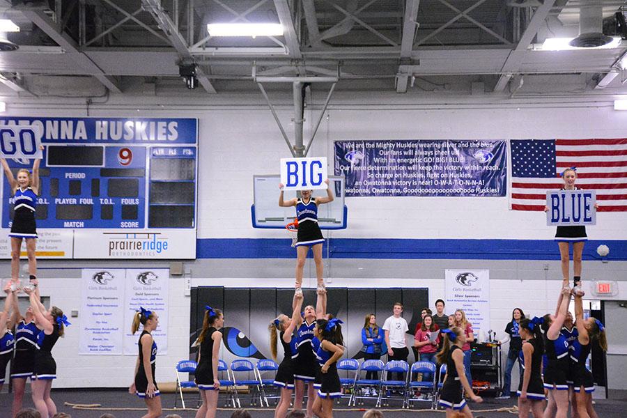 Snow Week coronation pep fest