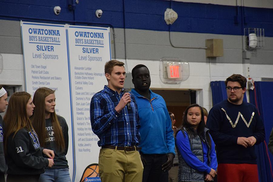 Snow Week coronation pep fest