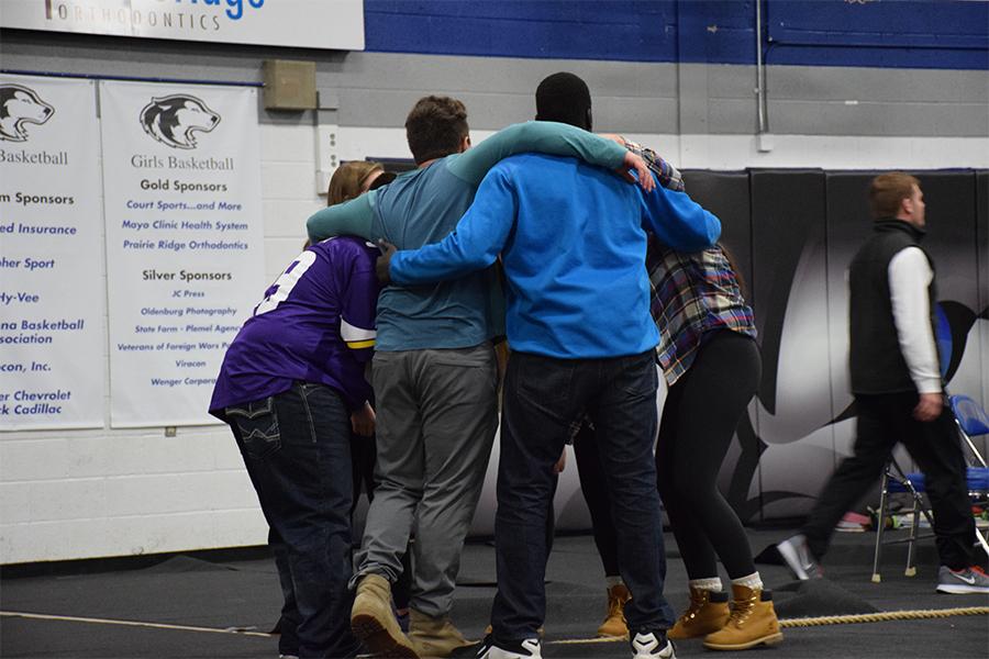 Snow Week coronation pep fest