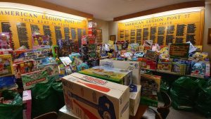 American Legion Post 77 will be donating over $5,000 worth of toys to Toys for Tots