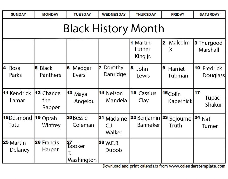 Black History Appreciation