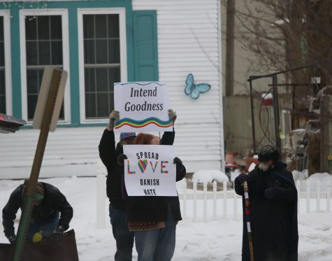 Protest met with positivity