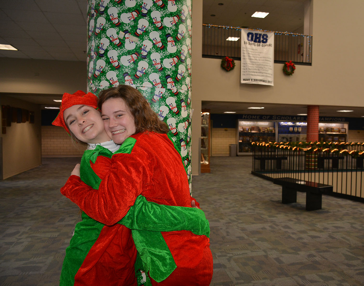 Lots of laughter during Ho Ho Bingo