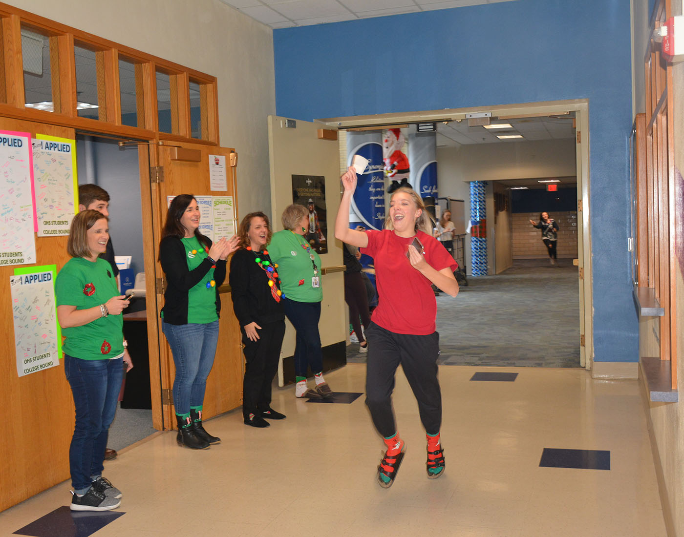 Lots of laughter during Ho Ho Bingo