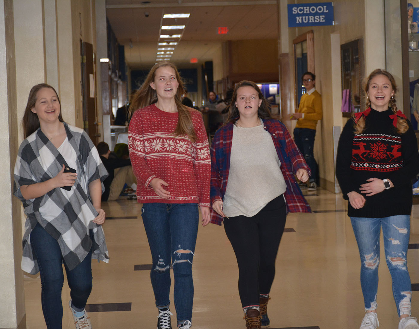 Lots of laughter during Ho Ho Bingo