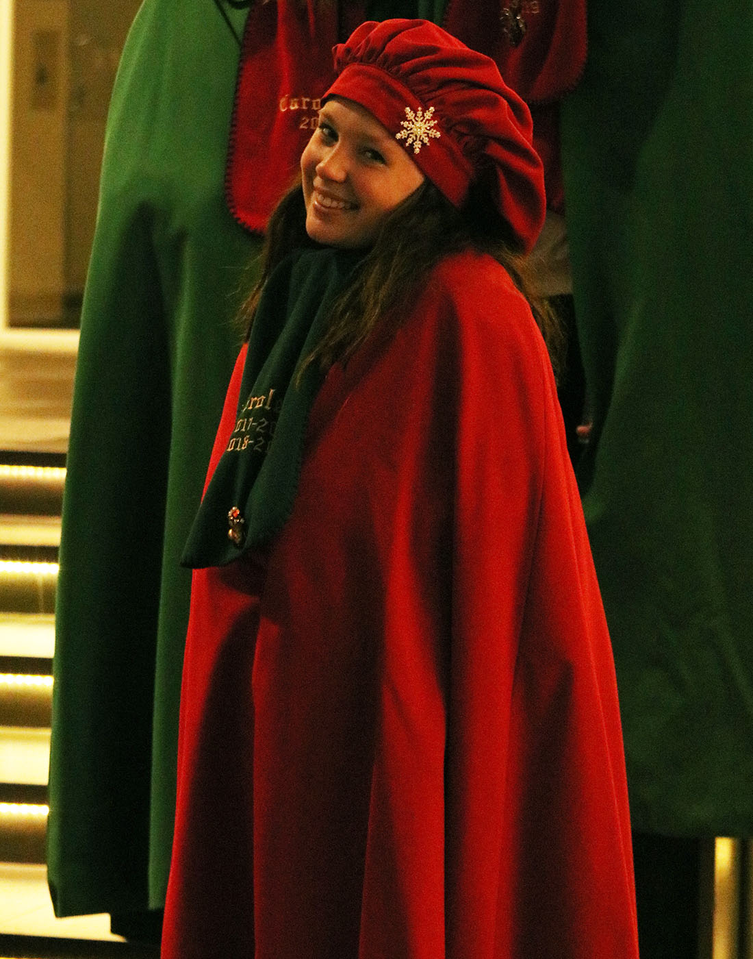 Caroling caroling through the town